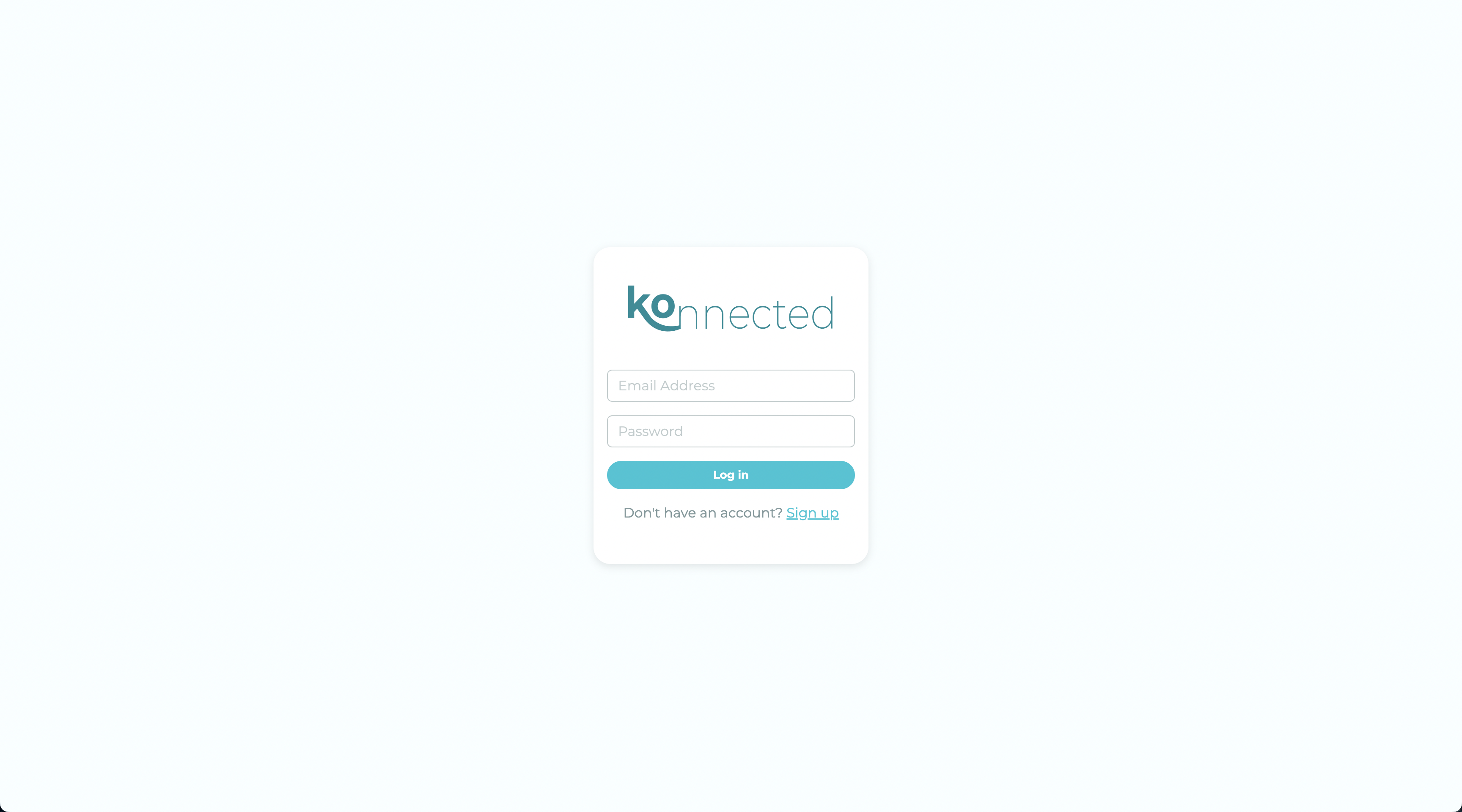 Screenshot of Konnected website